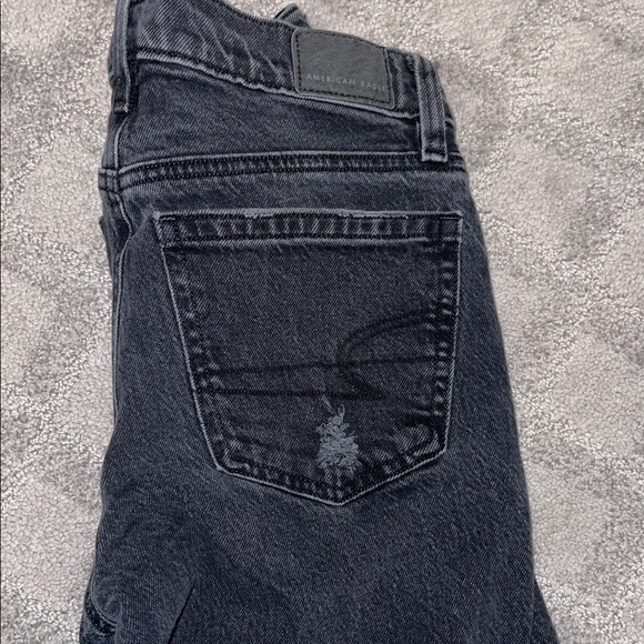 American Eagle Outfitters Dark Wash Straight Jeans - Picture 3 of 4